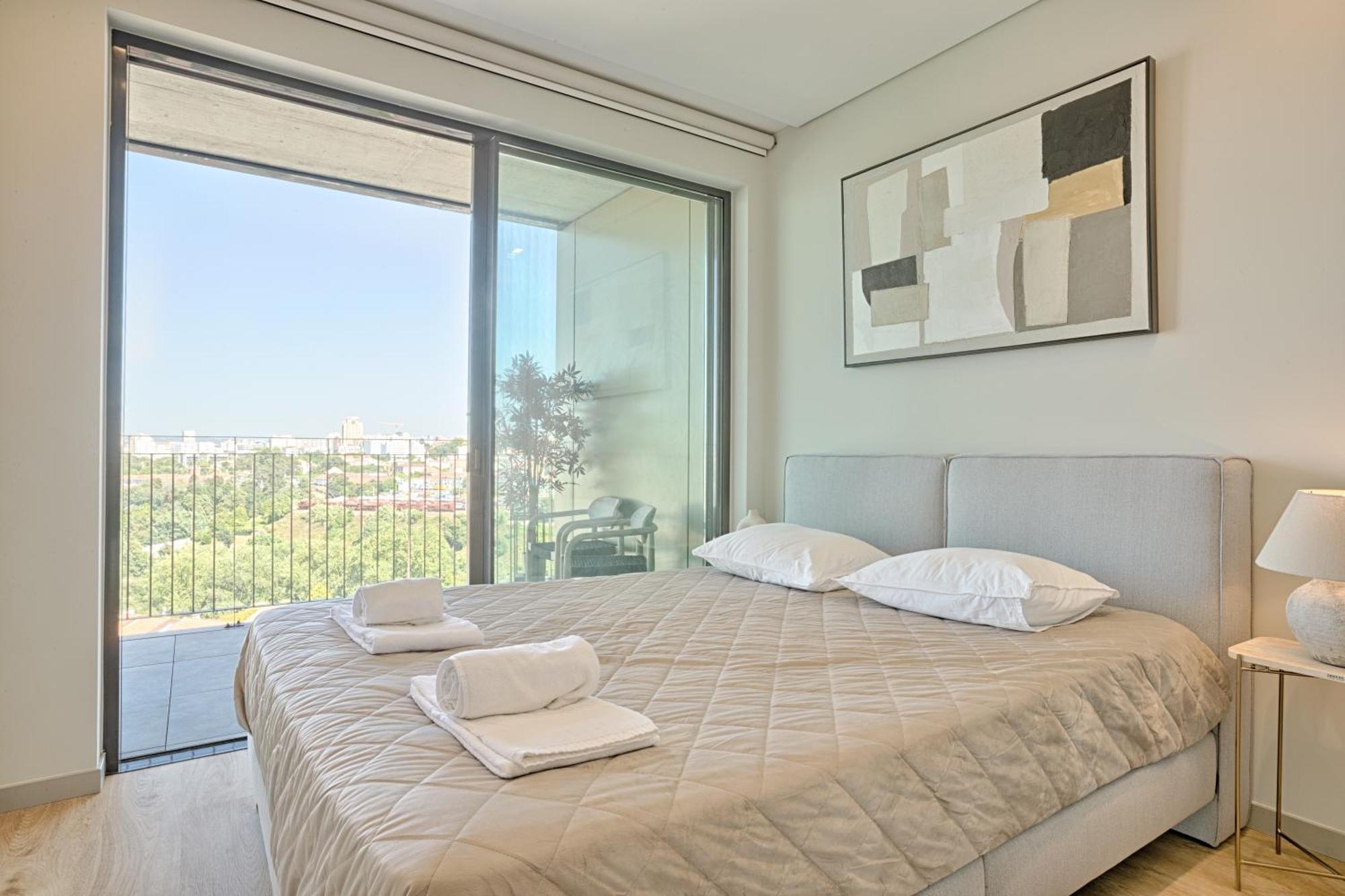 Brand New Luxurious Ap T2 - Amazing View- With Garage Lejlighed Vila Nova de Gaia Eksteriør billede