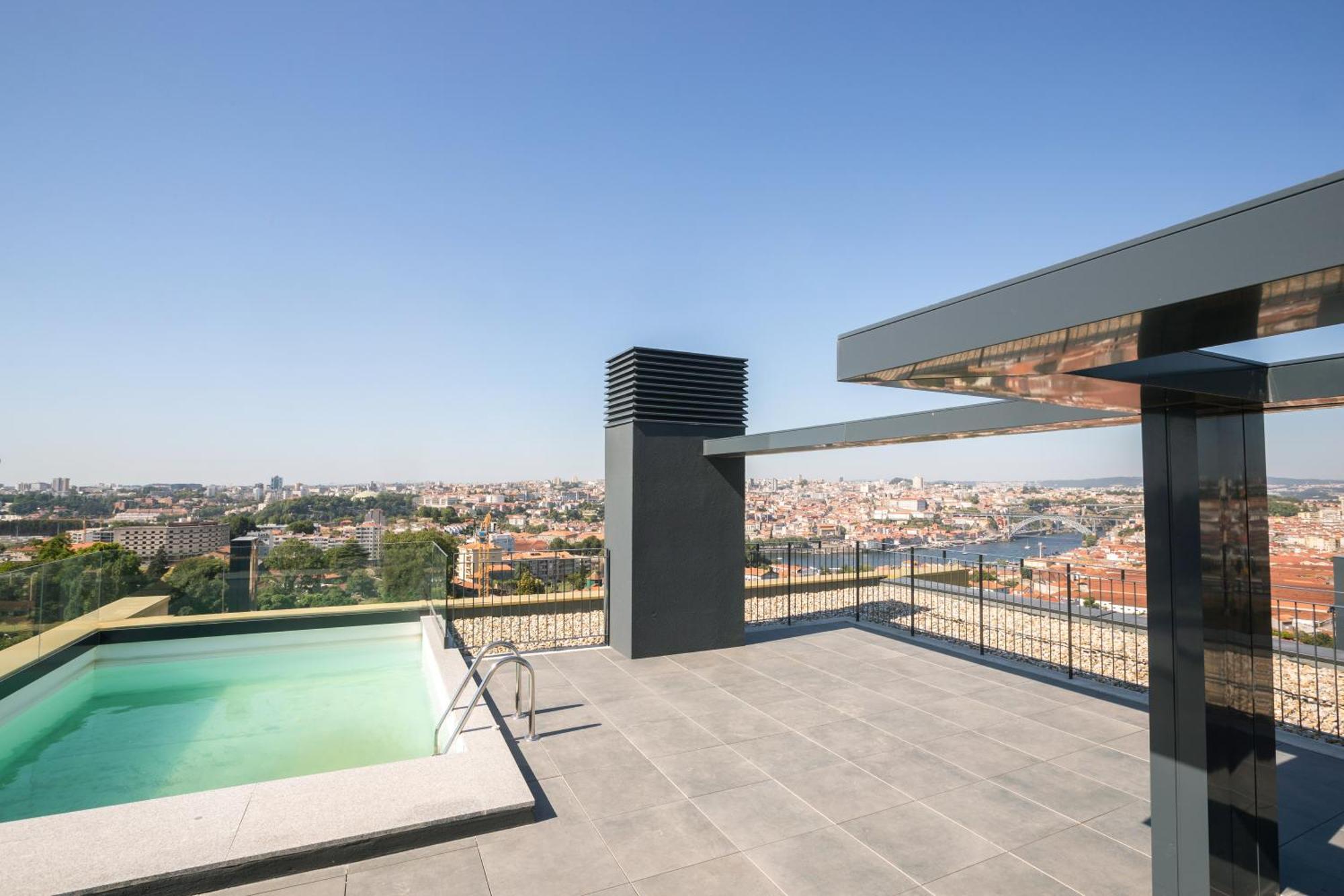 Brand New Luxurious Ap T2 - Amazing View- With Garage Lejlighed Vila Nova de Gaia Eksteriør billede